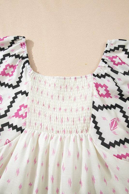 Ivory angel sleeve mini dress - Shop Style & More | Fresh Looks, Everyday Deals & Free Shipping