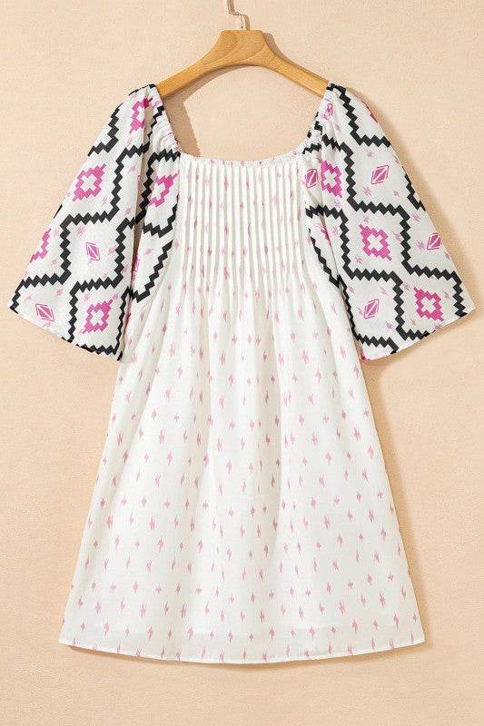 Ivory angel sleeve mini dress - Shop Style & More | Fresh Looks, Everyday Deals & Free Shipping