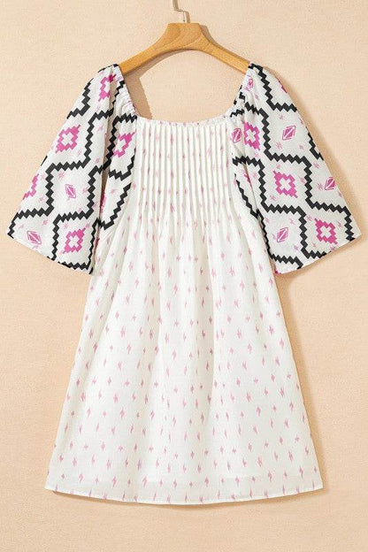 Ivory angel sleeve mini dress - Shop Style & More | Fresh Looks, Everyday Deals & Free Shipping