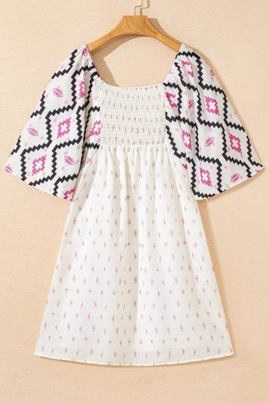 Ivory angel sleeve mini dress - Shop Style & More | Fresh Looks, Everyday Deals & Free Shipping