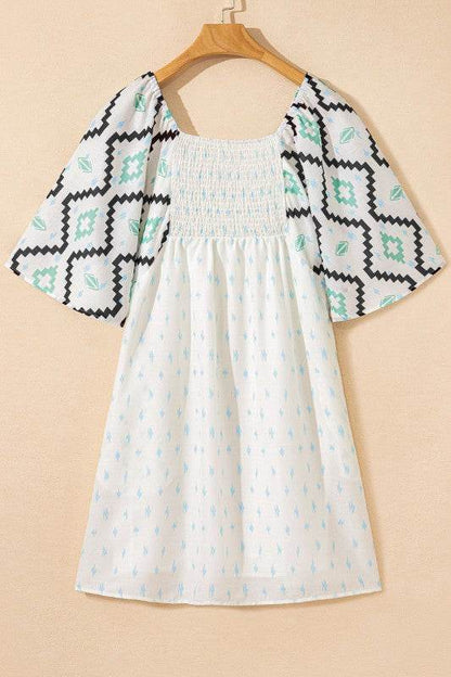 Ivory angel sleeve mini dress - Shop Style & More | Fresh Looks, Everyday Deals & Free Shipping