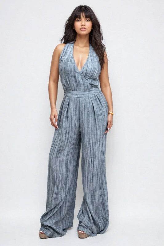 Skyline Halter Jumpsuit - Shop Style & More | Fresh Looks, Everyday Deals & Free Shipping