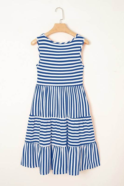 Cotton Pink Blue Multi Way Dress - Shop Style & More | Fresh Looks, Everyday Deals & Free Shipping