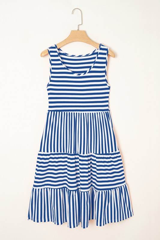 Cotton Pink Blue Multi Way Dress - Shop Style & More | Fresh Looks, Everyday Deals & Free Shipping