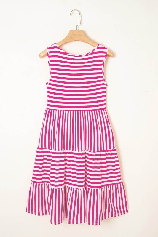 Cotton Pink Blue Multi Way Dress - Shop Style & More | Fresh Looks, Everyday Deals & Free Shipping