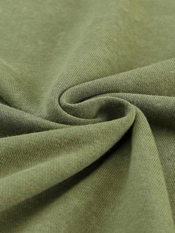 Cotton Acid Mineral Drop Shoulder Relax Sweatshirt - Shop Style & More | Fresh Looks, Everyday Deals & Free Shipping