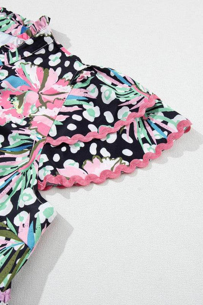 Floral Tiered Dress - Shop Style & More | Fresh Looks, Everyday Deals & Free Shipping