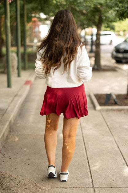The Raelynn Red Skort - Shop Style & More | Fresh Looks, Everyday Deals & Free Shipping