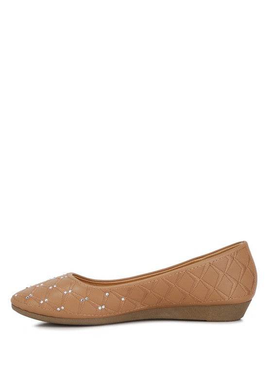 Gia Rhinestone Embellished Women's Ballerinas - Shop Style & More | Fresh Looks, Everyday Deals & Free Shipping