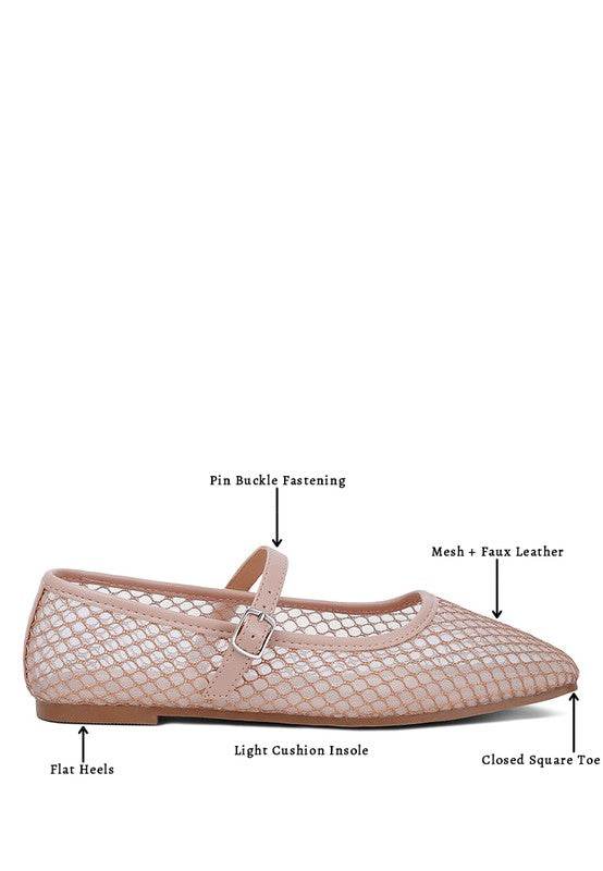 Averona Mesh Mary Jane Flats - Shop Style & More | Fresh Looks, Everyday Deals & Free Shipping