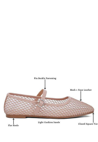 Averona Mesh Mary Jane Flats - Shop Style & More | Fresh Looks, Everyday Deals & Free Shipping