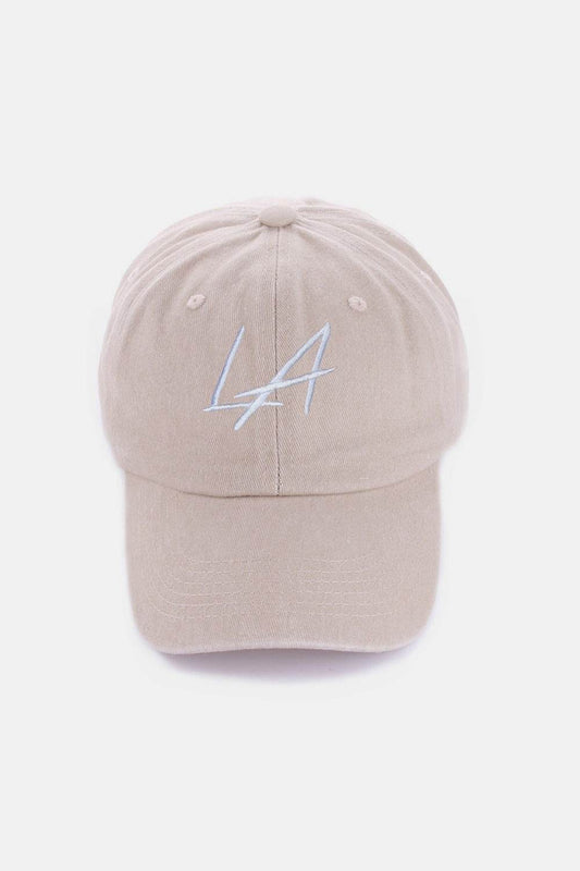 Zenana Washed Embroidered City Baseball Cap - Shop Style & More | Fresh Looks, Everyday Deals & Free Shipping