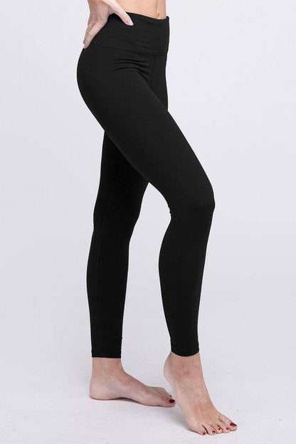 Butter Soft Basic Full Length Leggings - Shop Style & More | Fresh Looks, Everyday Deals & Free Shipping