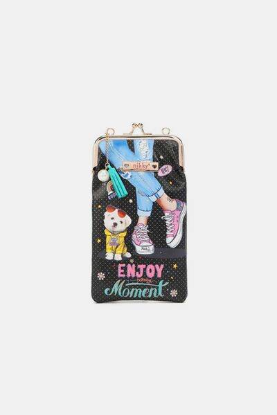Nicole Lee USA Printed Kisslock Phone and Sunglass Purse - Shop Style & More | Fresh Looks, Everyday Deals & Free Shipping