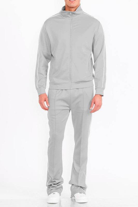 Mens Side Pipe Track Jacket - Shop Style & More | Fresh Looks, Everyday Deals & Free Shipping