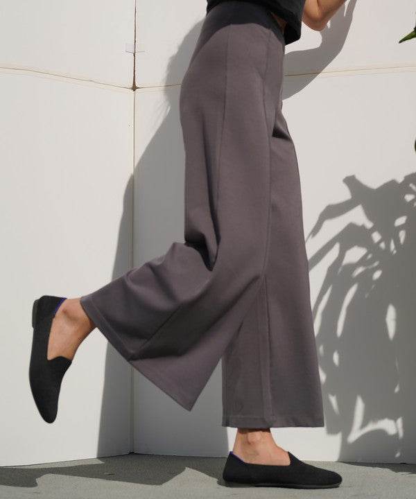 PONTE WIDE LEG ANKLE LENGTH PANTS - Shop Style & More | Fresh Looks, Everyday Deals & Free Shipping
