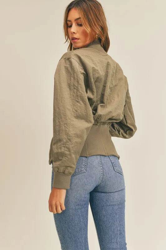 MABLE Long Sleeve Two Way Jacket - Shop Style & More | Fresh Looks, Everyday Deals & Free Shipping