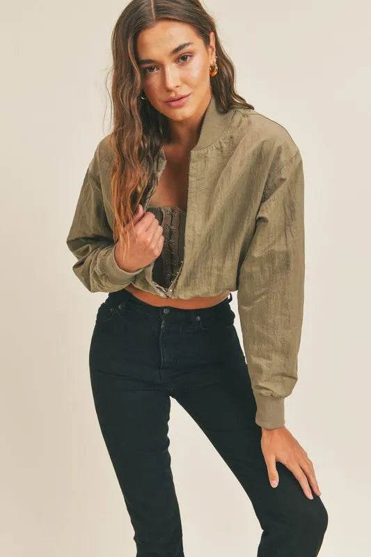 MABLE Long Sleeve Two Way Jacket - Shop Style & More | Fresh Looks, Everyday Deals & Free Shipping