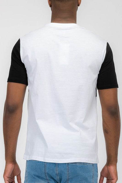 Weiv Mens Color Block Short Sleeve Tshirt - Shop Style & More | Fresh Looks, Everyday Deals & Free Shipping