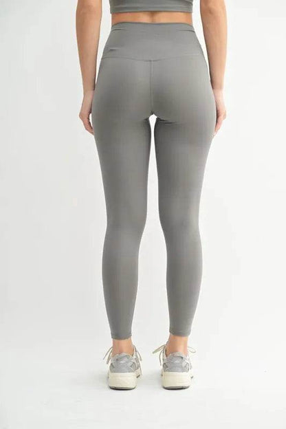 MONO B Venice Cloud Light Contour High-Waisted Leggings - Shop Style & More | Fresh Looks, Everyday Deals & Free Shipping