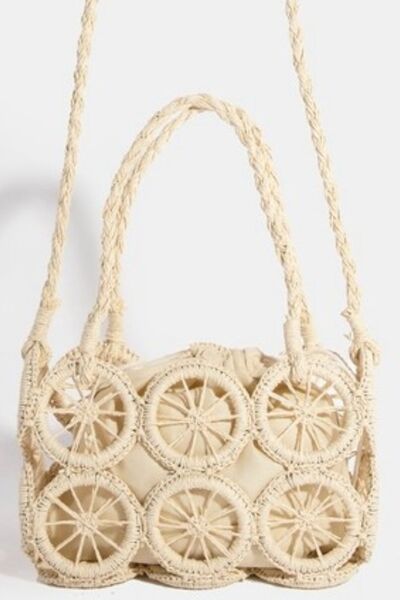 Fame Intricate Braided Wheels Crossbody Bag Bags