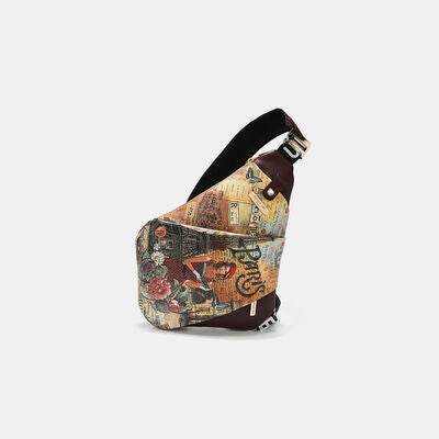 Nicole Lee USA Vegan Leather Leopard & Lip Pattern Crossbody Bag - Shop Style & More | Fresh Looks, Everyday Deals & Free Shipping