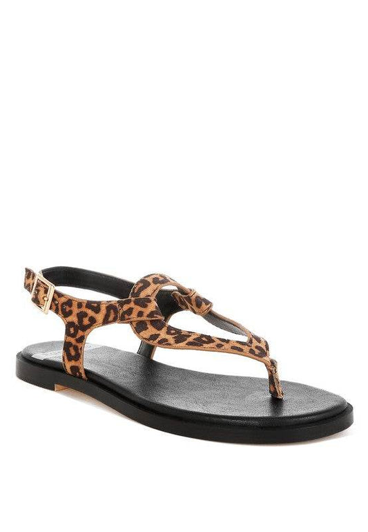 Venusa Leopard Print Buckled Flats - Shop Style & More | Fresh Looks, Everyday Deals & Free Shipping