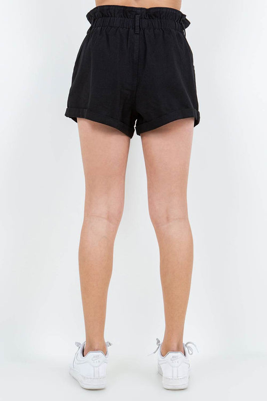American Bazi High Waist Paper Bag Shorts - Shop Style & More | Fresh Looks, Everyday Deals & Free Shipping