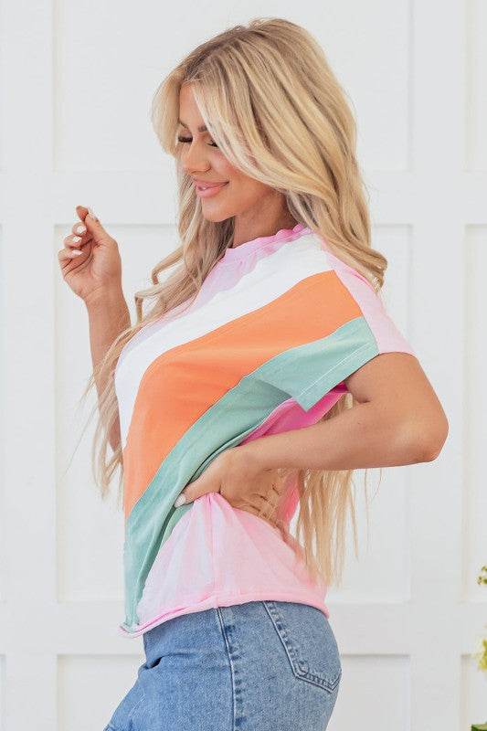 Sylvie Seamed Crewneck Top - Shop Style & More | Fresh Looks, Everyday Deals & Free Shipping