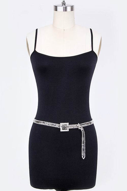 Buckle Rhinestone Mesh Belt - Shop Style & More | Fresh Looks, Everyday Deals & Free Shipping