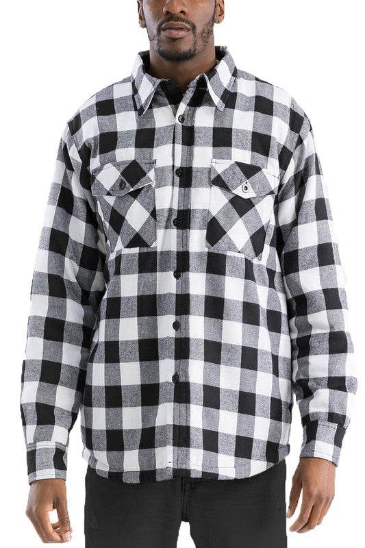 Mens Quilted Padded Flannel - Shop Style & More | Fresh Looks, Everyday Deals & Free Shipping