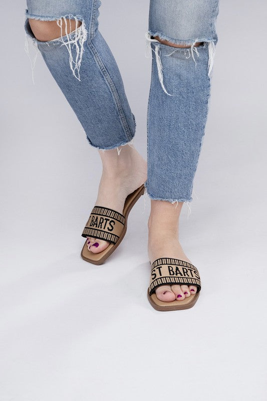 Flair Slides COFFEE Sandals