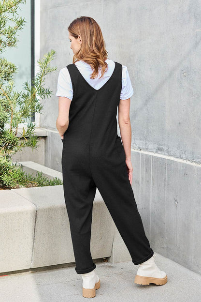 Double Take Full Size Sleeveless Straight Jumpsuit - Shop Style & More | Fresh Looks, Everyday Deals & Free Shipping