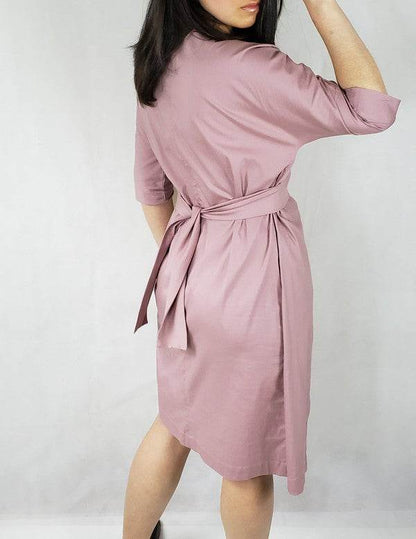 Dress jacket 3/4 sleeve ties in front with pockets - Shop Style & More | Fresh Looks, Everyday Deals & Free Shipping