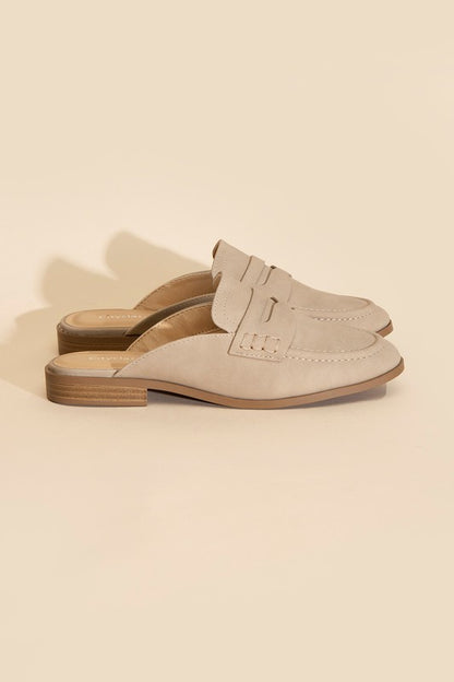 PERKS-S Flat Mules Sandals