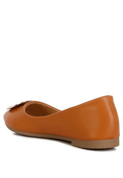 Karder Brooch Detail Ballet Flats - Shop Style & More | Fresh Looks, Everyday Deals & Free Shipping