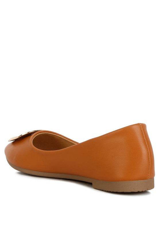 Karder Brooch Detail Ballet Flats - Shop Style & More | Fresh Looks, Everyday Deals & Free Shipping