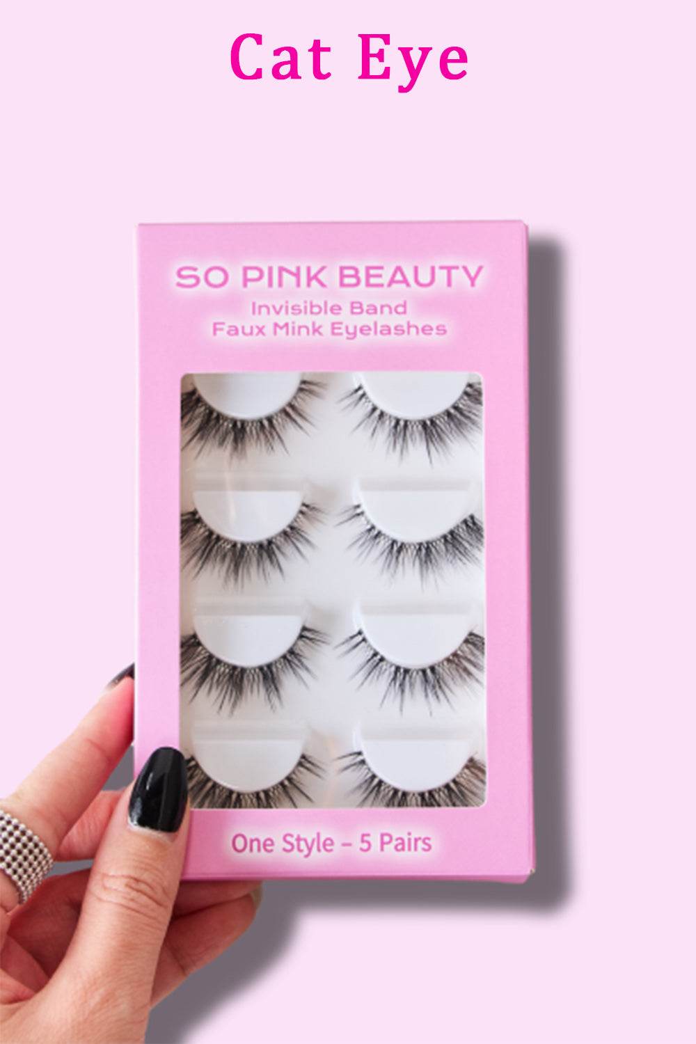 SO PINK BEAUTY Faux Mink Eyelashes 5 Pairs - Shop Style & More | Fresh Looks, Everyday Deals & Free Shipping