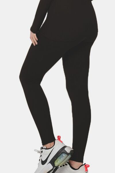 Zenana Full Size Turtleneck Top and Leggings Lounge Set Lounge Set