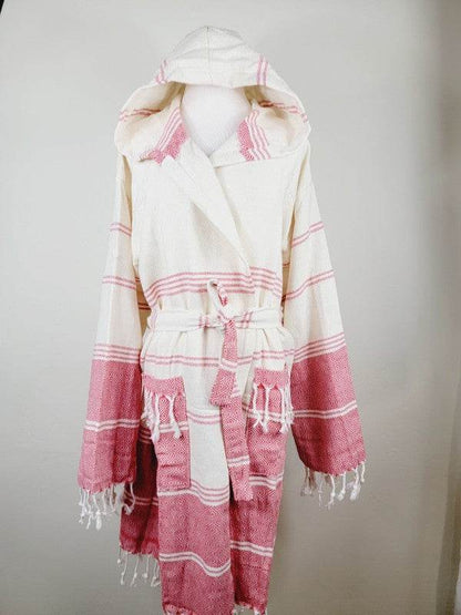 Unisex Robe, Beach or spa Robe with pockets - Red - Shop Style & More | Fresh Looks, Everyday Deals & Free Shipping