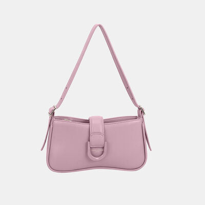 David Jones PU Leather Shoulder Bag L. Purple One Size Bags