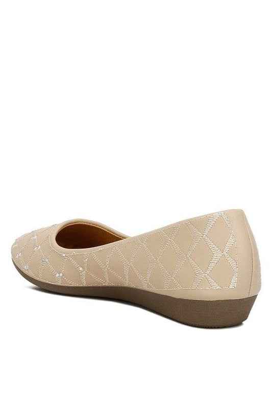 Gia Rhinestone Embellished Women's Ballerinas - Shop Style & More | Fresh Looks, Everyday Deals & Free Shipping