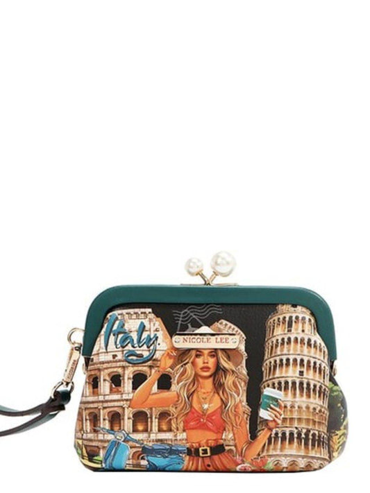 Nicole Lee USA Chelsea Pearl Kiss-Lock Coin Purse - Shop Style & More | Fresh Looks, Everyday Deals & Free Shipping