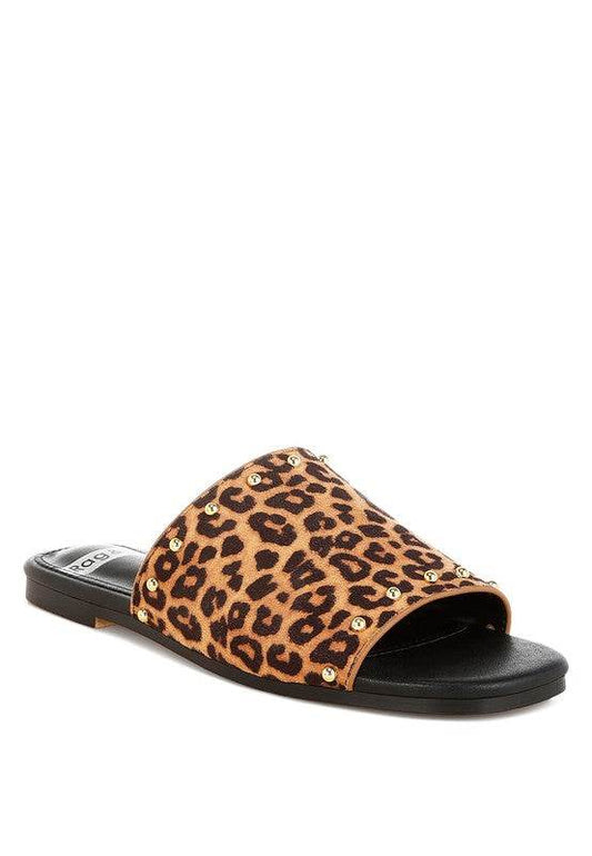 Hilsa Leopard Print Slip-On Flats - Shop Style & More | Fresh Looks, Everyday Deals & Free Shipping