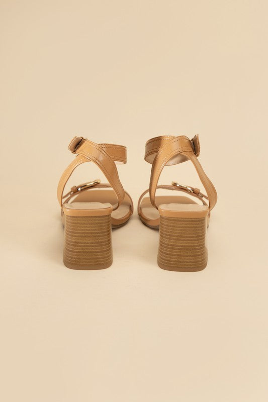 TREATY-S Buckle Sandal Heel Heels