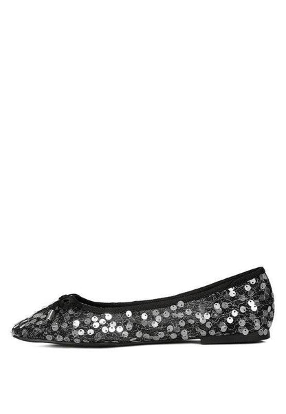 Lysander Sequin Embellished Sheer Ballet Flats - Shop Style & More | Fresh Looks, Everyday Deals & Free Shipping