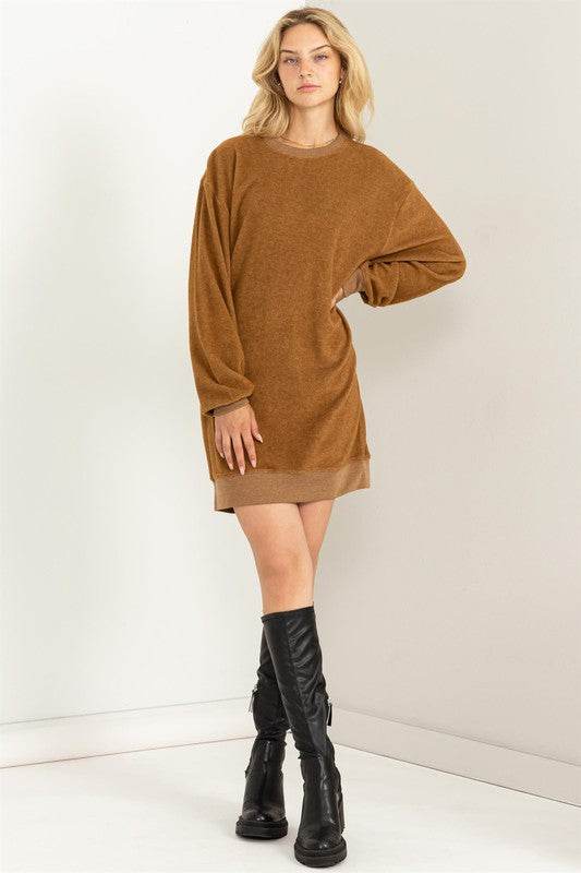 Girlfriend Sweatshirt Mini Dress - Shop Style & More | Fresh Looks, Everyday Deals & Free Shipping