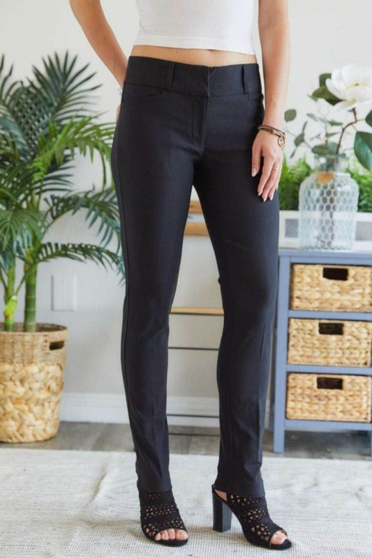 ADORA Mid Rise Skinny Pants - Shop Style & More | Fresh Looks, Everyday Deals & Free Shipping