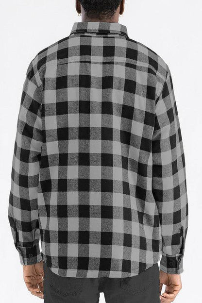 Mens Quilted Padded Flannel - Shop Style & More | Fresh Looks, Everyday Deals & Free Shipping