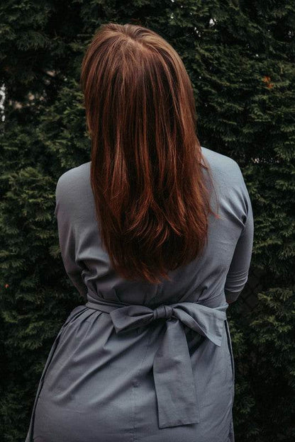 Dress jacket 3/4 sleeve ties in front with pockets - Shop Style & More | Fresh Looks, Everyday Deals & Free Shipping